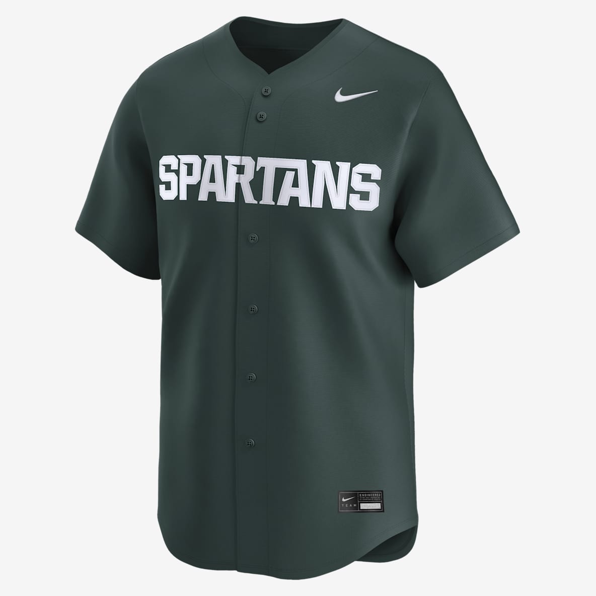 Michigan State Spartans Men's Nike College Limited Baseball Jersey