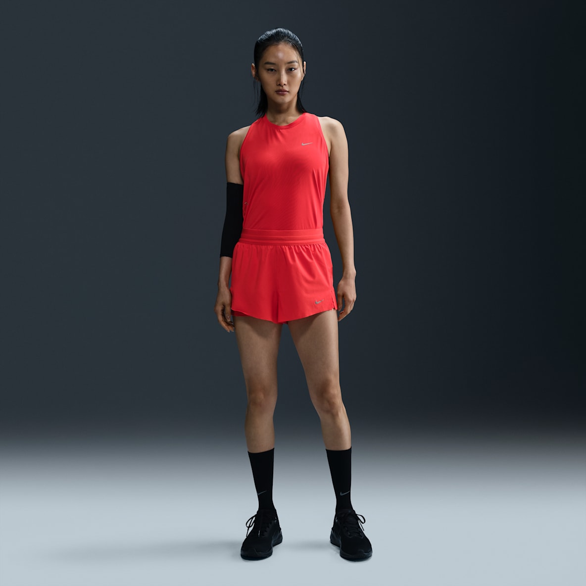 ナイキ スウィフト ナイキ スウィフト ウィメンズ Dri-FIT ミッドライズ 2イン1 ランニングショートパンツ