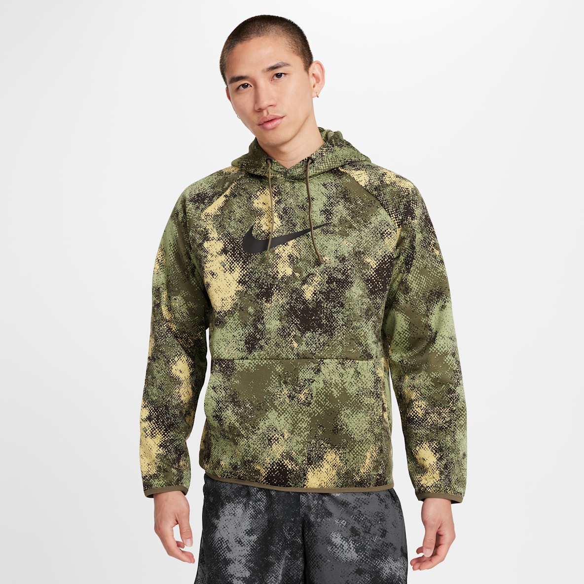 Nike Camo Nike Camo Men's Therma-FIT Versatile Pullover Hoodie