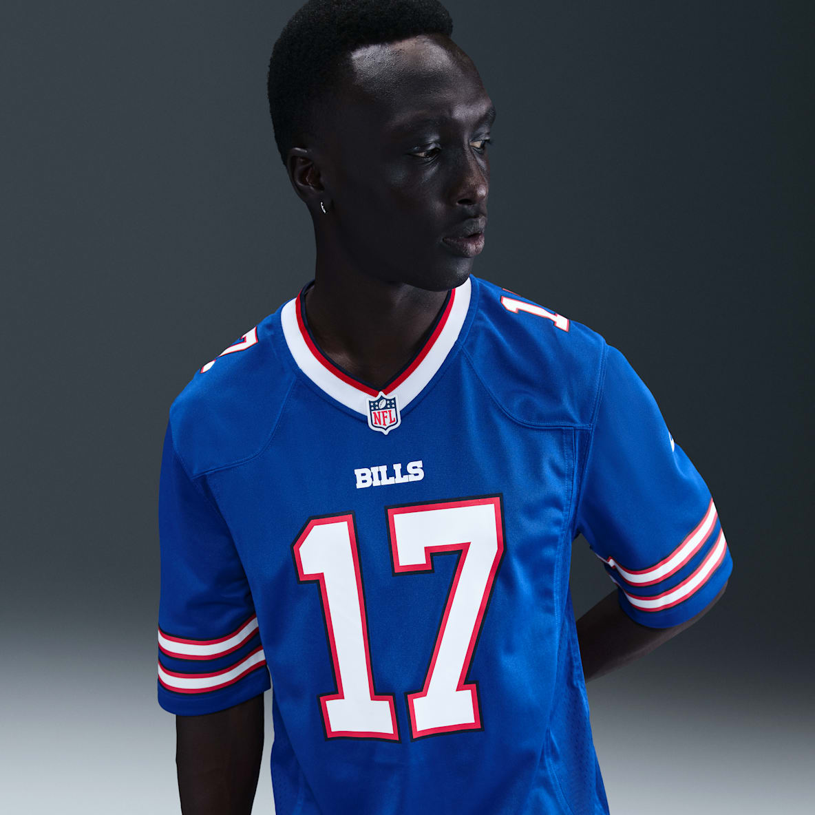 NFL Buffalo Bills (JOSH ALLEN) NFL Buffalo Bills (JOSH ALLEN) Men's Game American Football Jersey