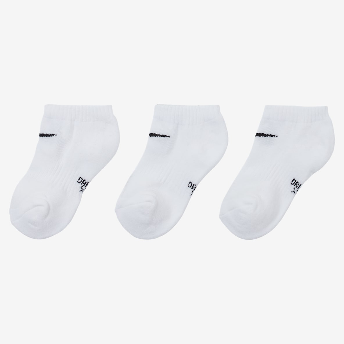Nike Dri-FIT Performance Nike Dri-FIT Performance Younger Kids' No-Show Socks (3 Pairs)