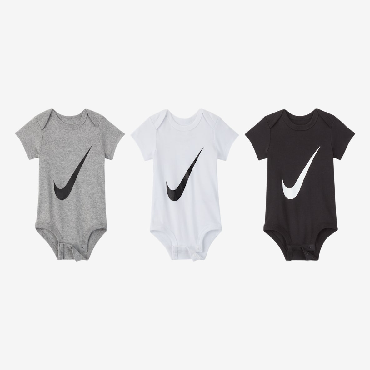 Nike Baby (0–6M) Bodysuit Set (3-Pack)