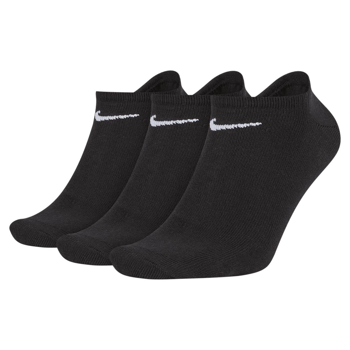 3 Pairs Women's White Breathable Trainer Liner Ankle Socks – UK Size 4-7