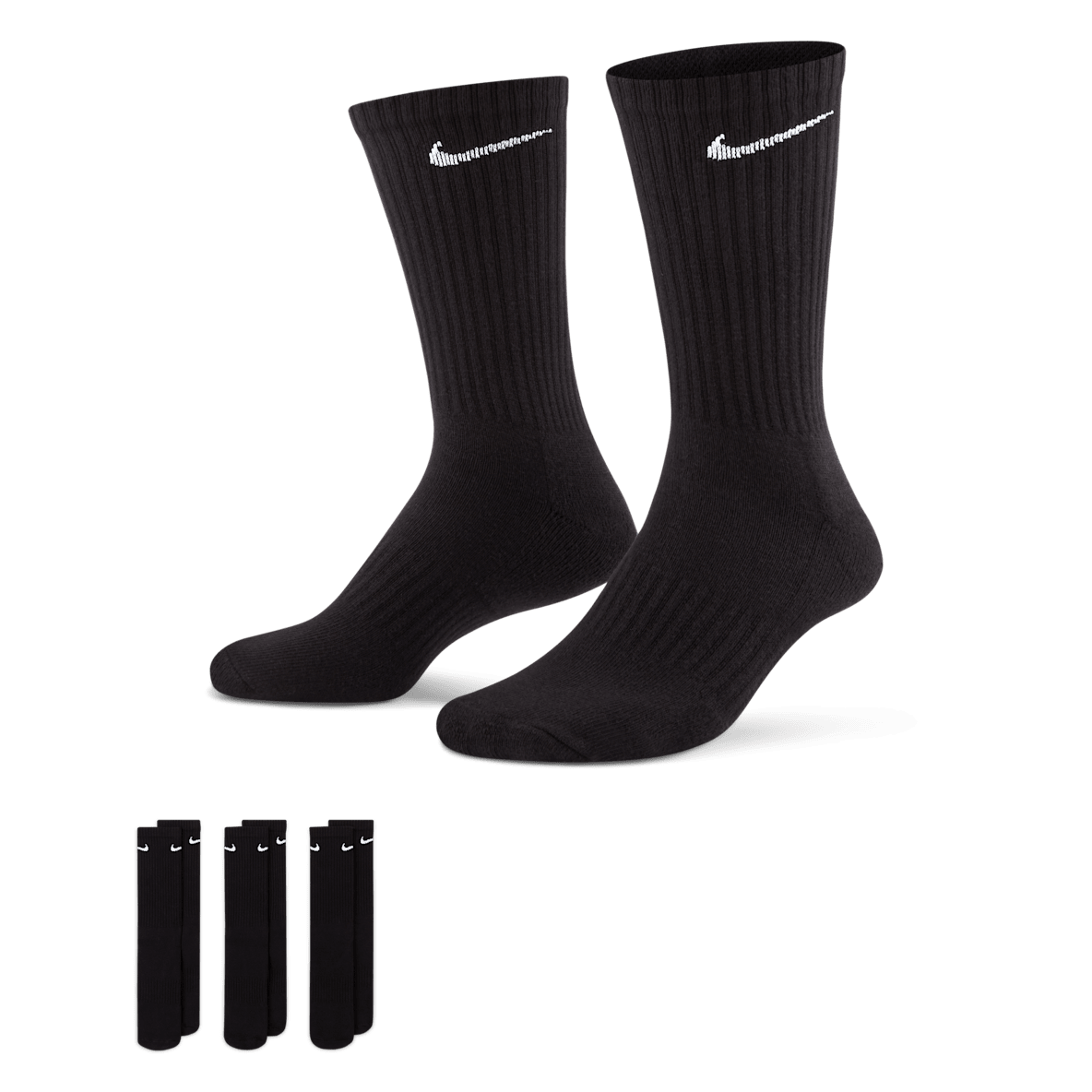 Nike Everyday Cushioned Nike Everyday Cushioned Magasszárú edzőzokni (3 pár)