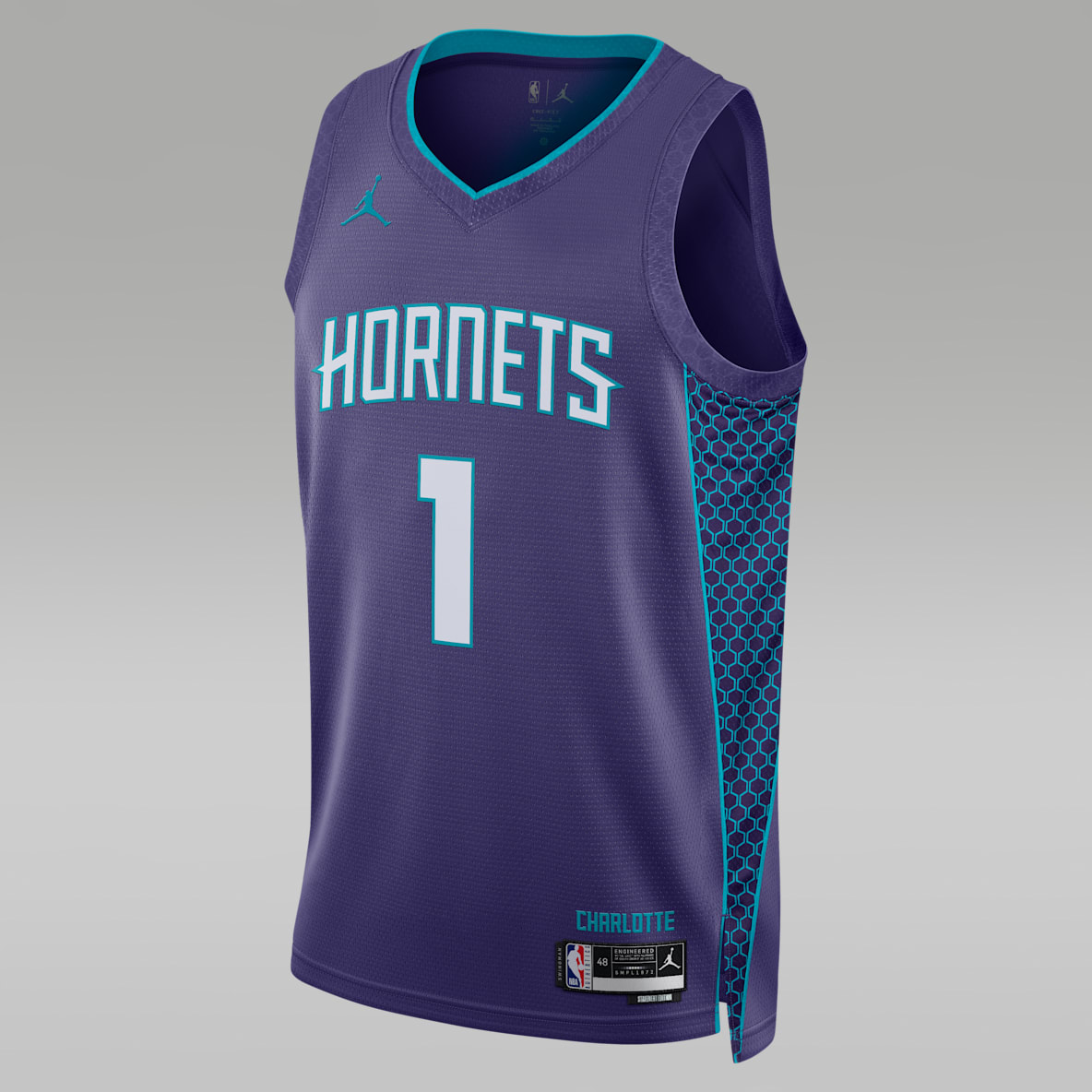 Charlotte Hornets Statement Edition Charlotte Hornets Statement Edition Jersey Jordan Dri-FIT Swingman de la NBA para hombre
