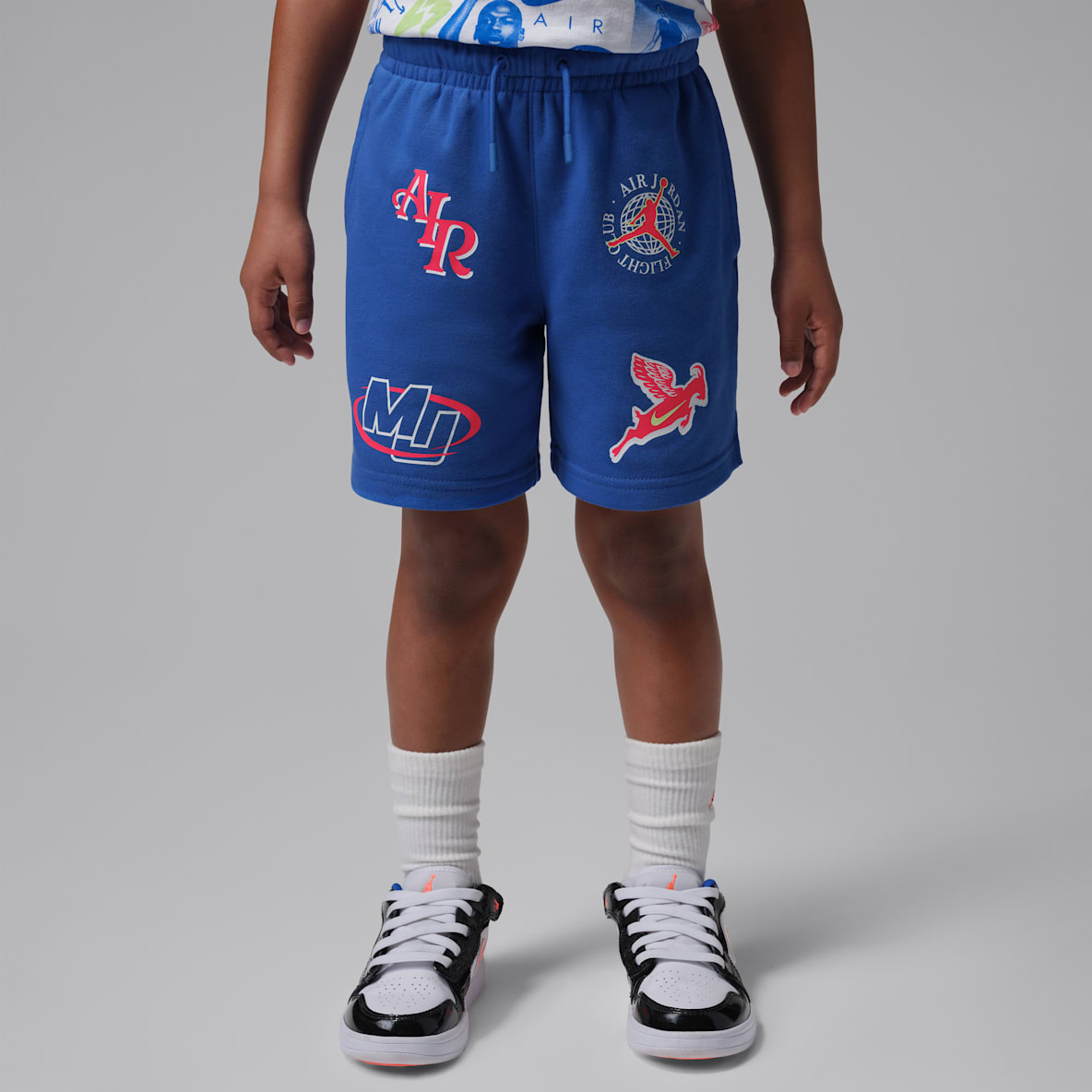 Jordan Sports Club Shorts para niños talla pequeña