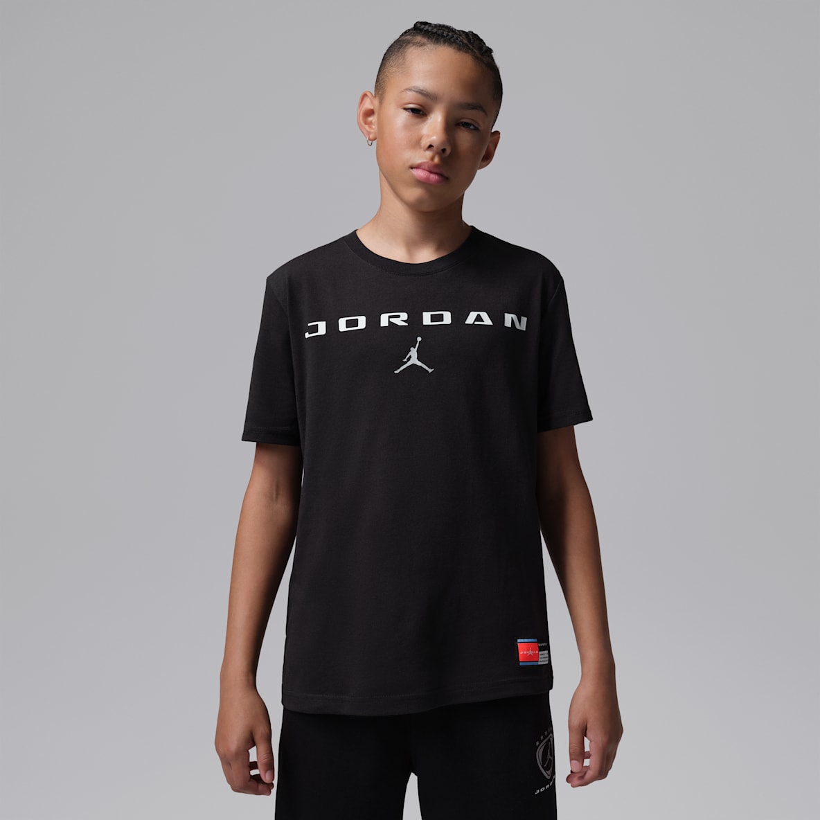 Jordan Brooklyn Football Club T-Shirt mit Grafik (ältere Kinder)