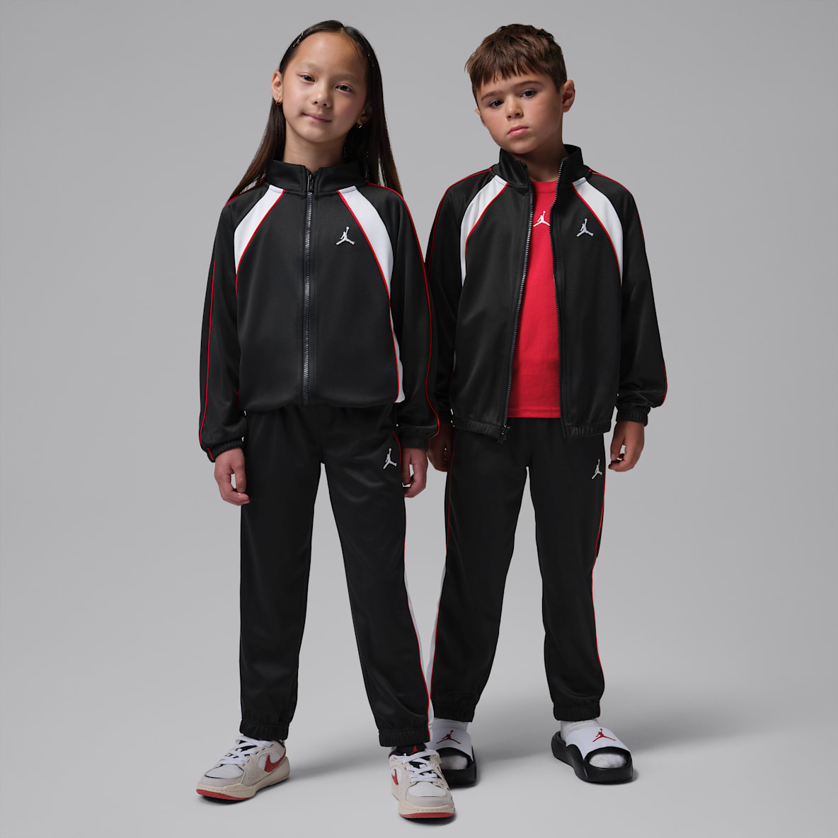 Jordan Little Kids' Colorblock 2-Piece Tricot Piping Set