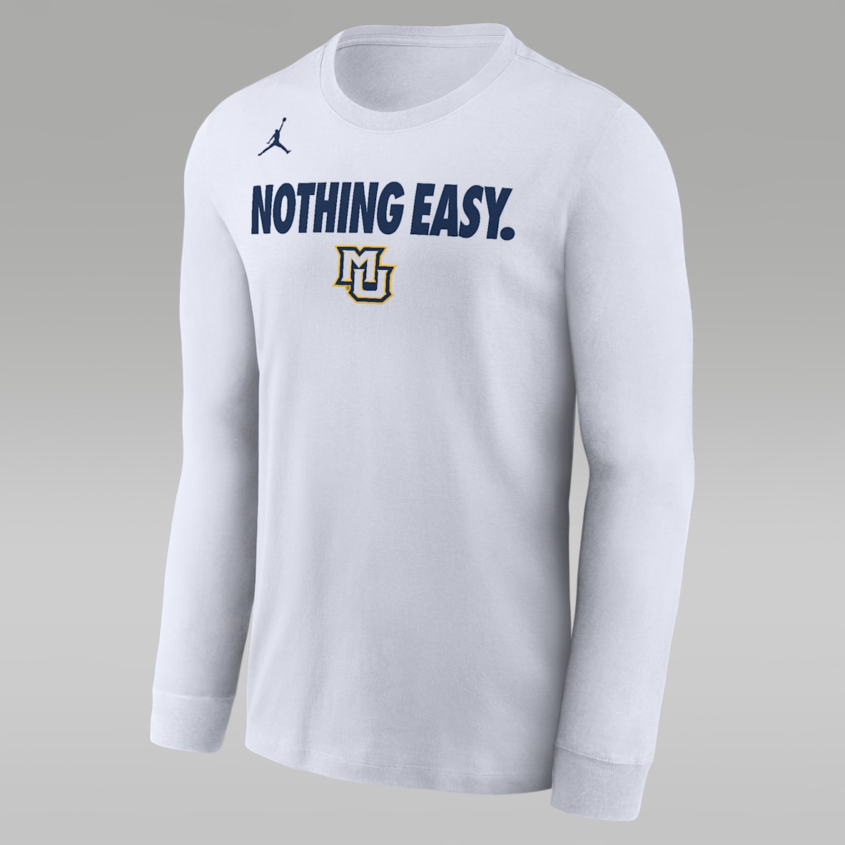 Marquette Marquette Playera de manga larga universitaria Nike para hombre