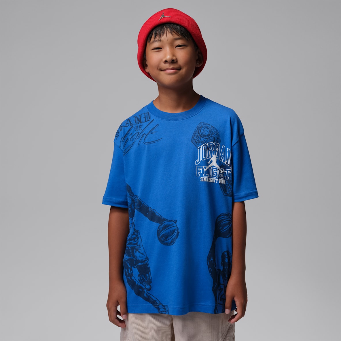Jordan Big Kids' Fireside Graphic T-Shirt