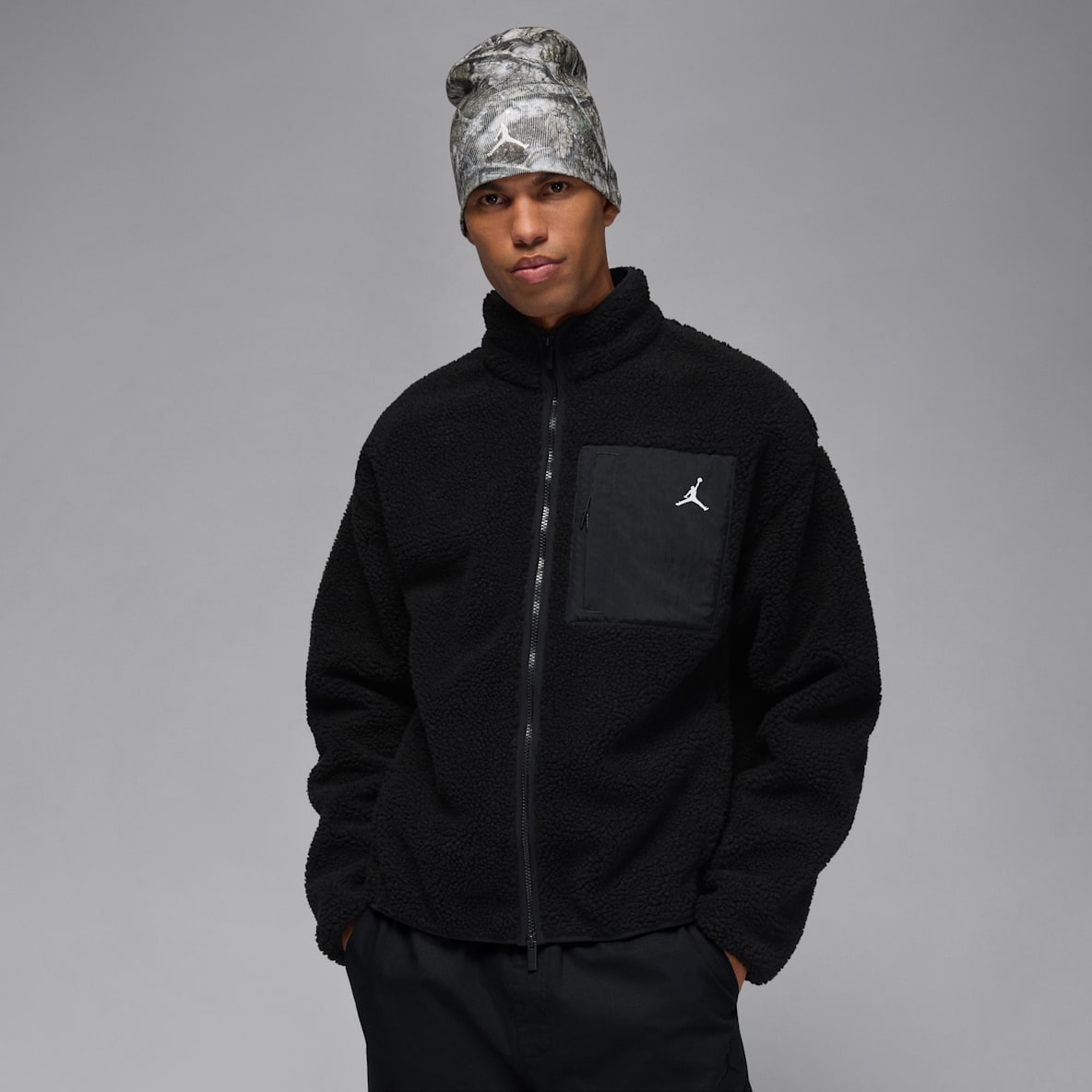 Jordan Flight Men's Mountainside Faux Fur Jacket