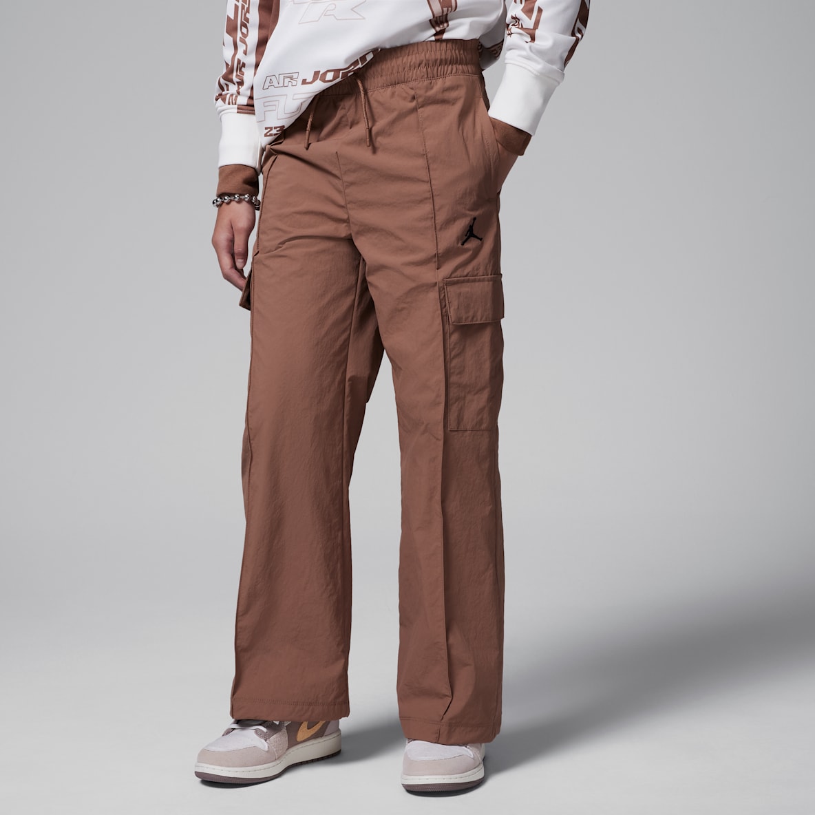 ジョーダン ジュニア ダブル カーゴ ウーブン パンツ