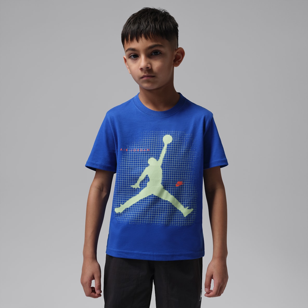 Jordan Little Kids' Jumpman Grid Blur T-Shirt