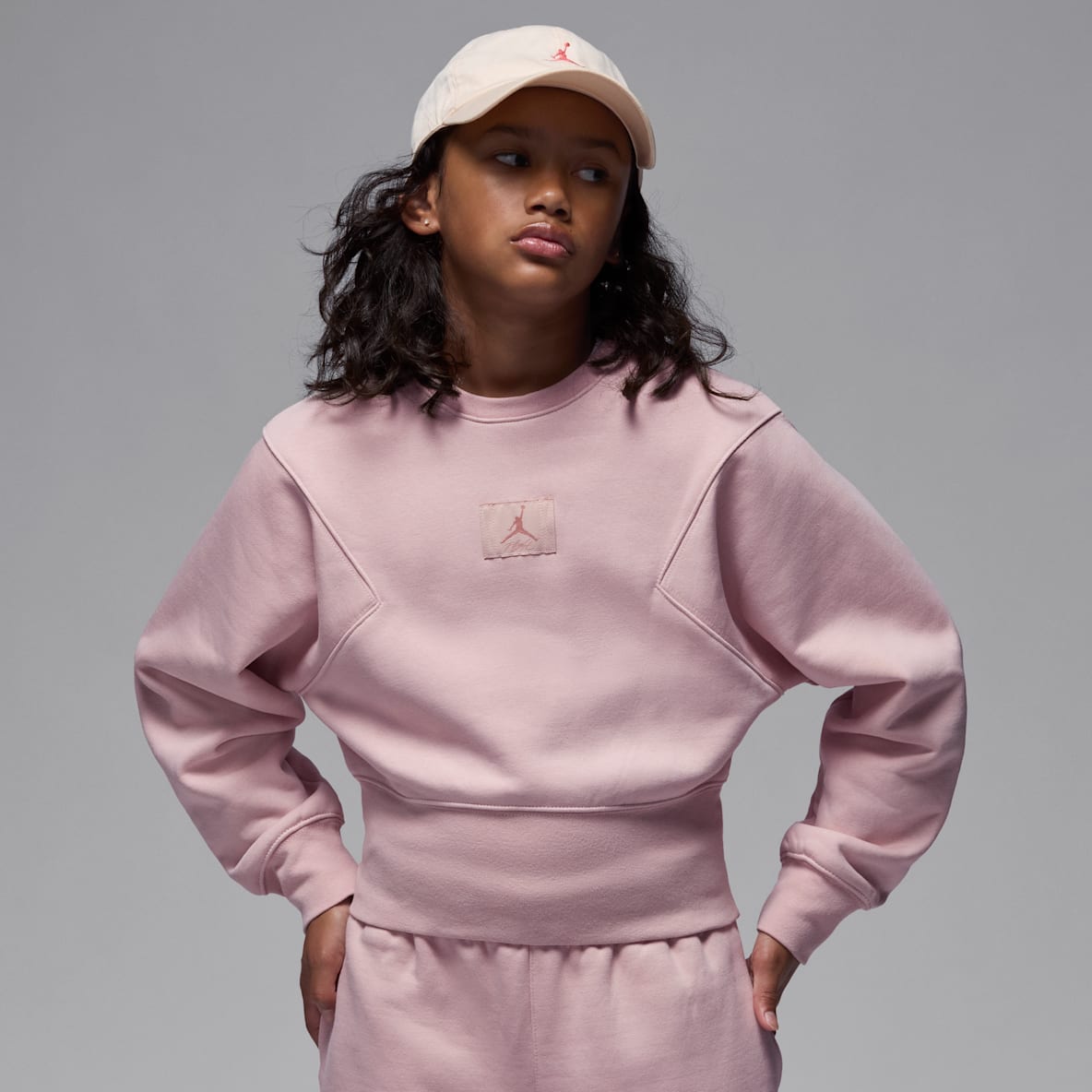Jordan Flight Essentials Jordan Flight Essentials Big Kids' Oversized Crew