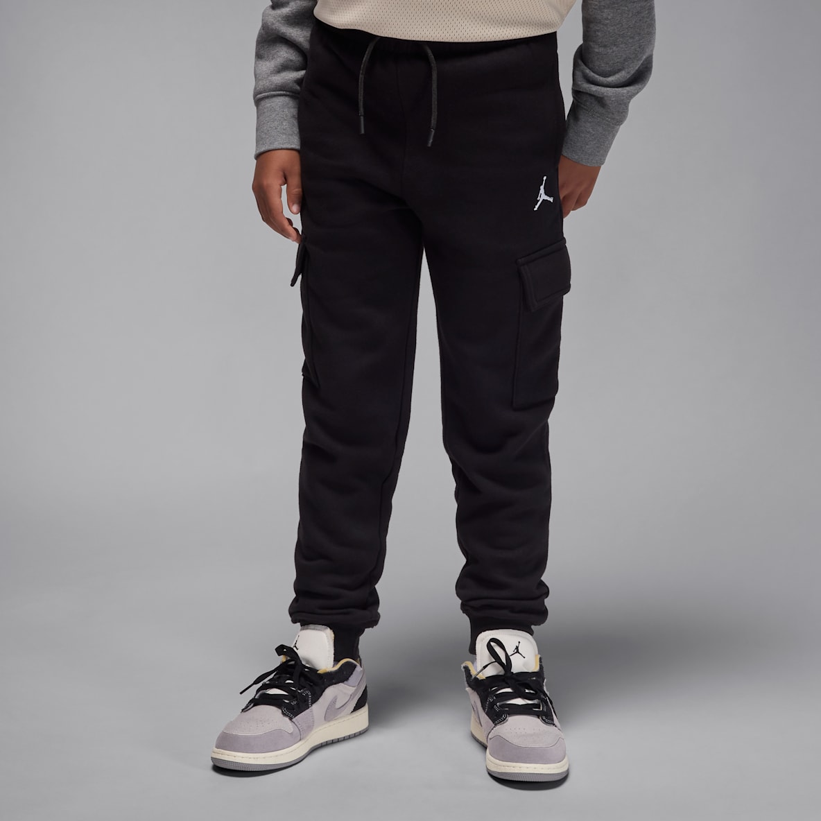 Jordan My Brooklyn Essentials Jordan My Brooklyn Essentials Older Kids' Fleece Cargo Trousers