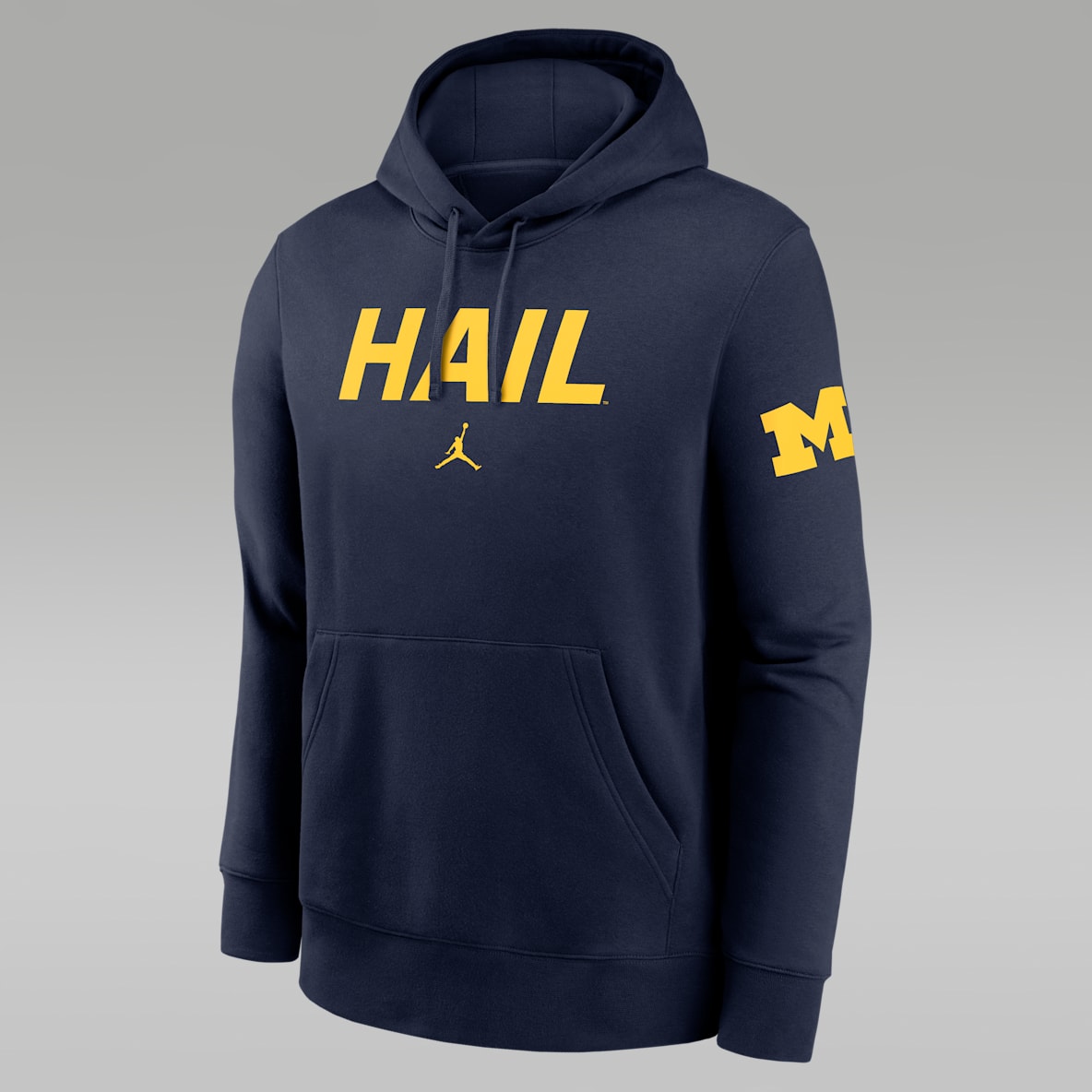 Michigan Club 2-Hit Nickname Michigan Club 2-Hit Nickname Men's Jordan Brand College Pullover Hoodie