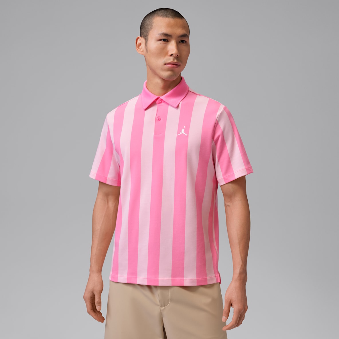 조던 스포츠 남성 드라이 핏 프린트 골프 폴로