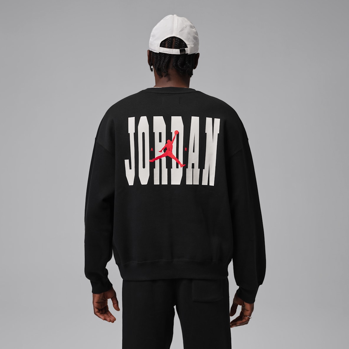 Jordan Brooklyn Jordan Brooklyn Sudadera de cuello redondo para hombre