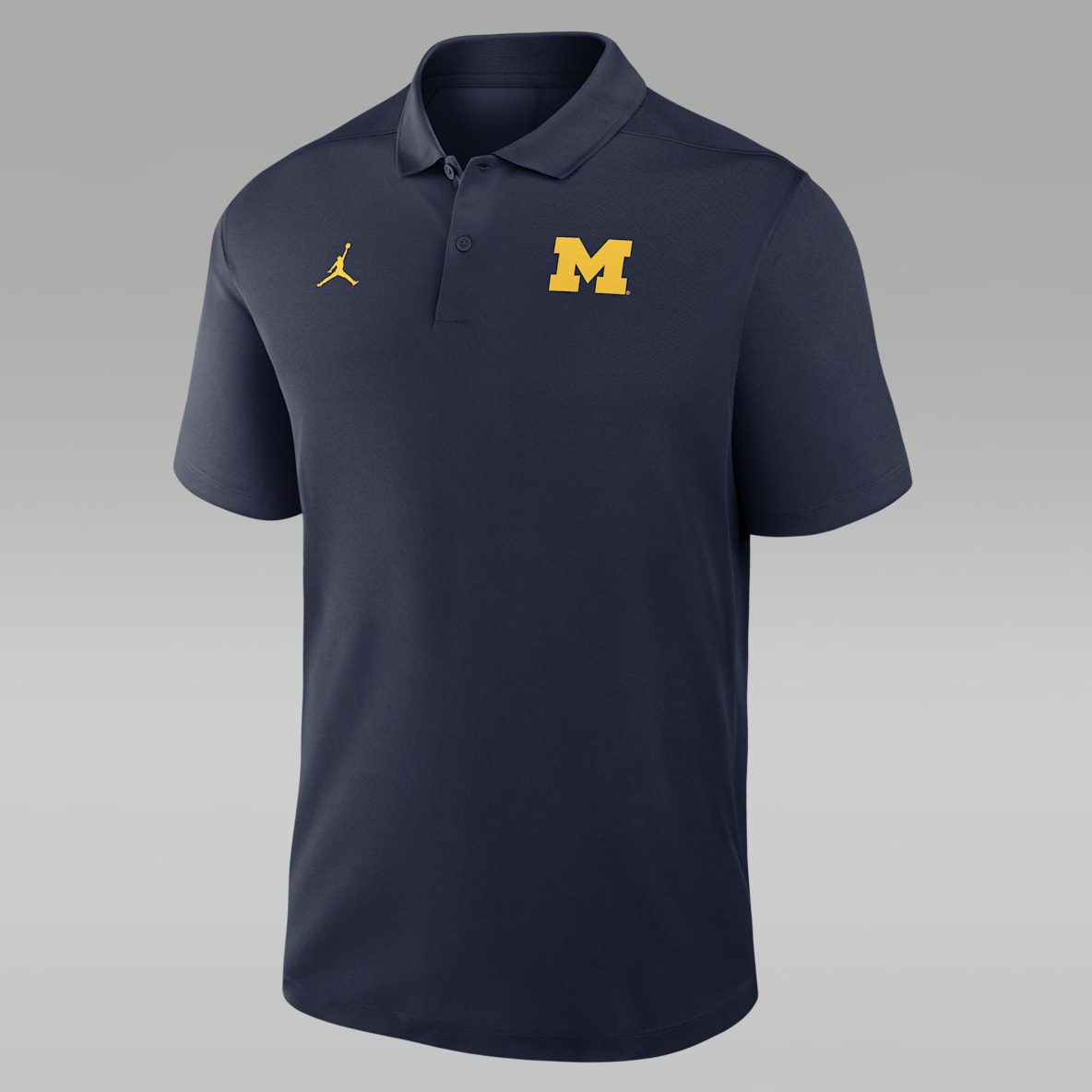 Michigan Victory Polo universitario Nike Dri-FIT para hombre