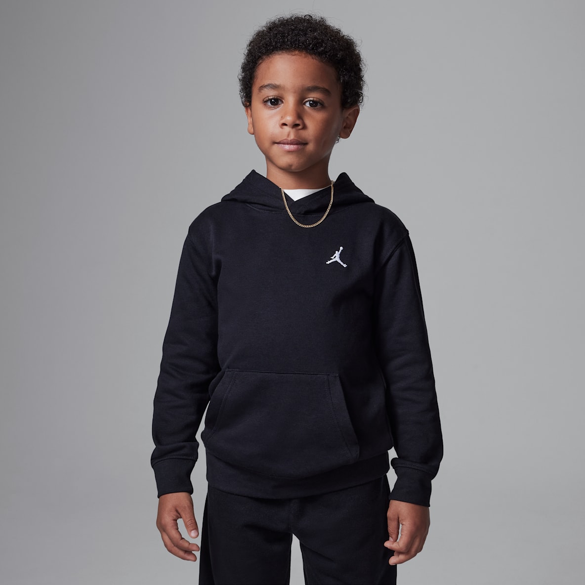 Jordan MJ Brooklyn Sudadera con gorro de French Terry para niños pequeños