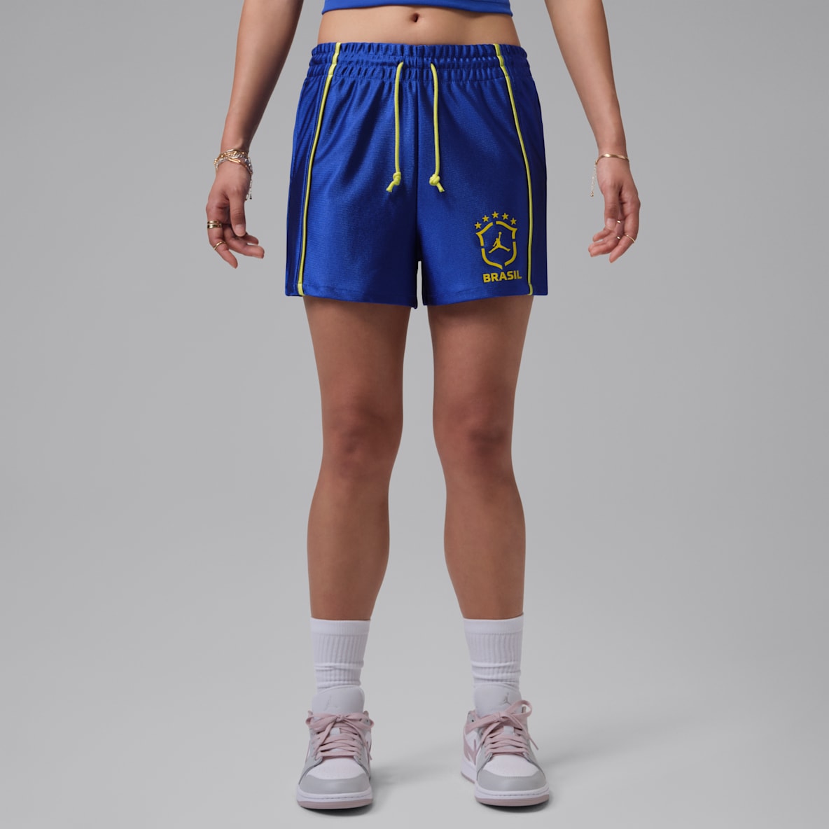 ジョーダン ブルックリン ウィメンズ ニット ブラジル ショートパンツ