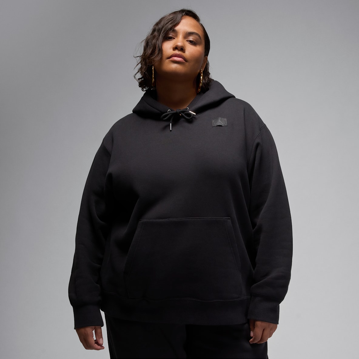 Jordan Flight Fleece Jordan Flight Fleece Women's Satin-Lined Pullover Hoodie (Plus Size)