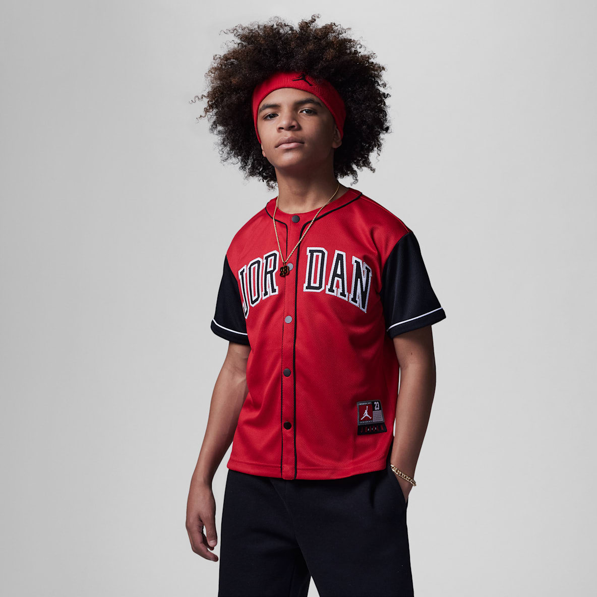 Jordan Jordan Big Kids' Baseball Jersey