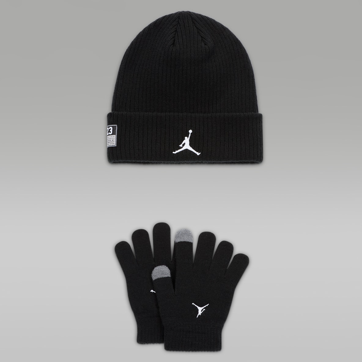 Jordan Big Kids' 2-Piece 23 Jersey Beanie Set