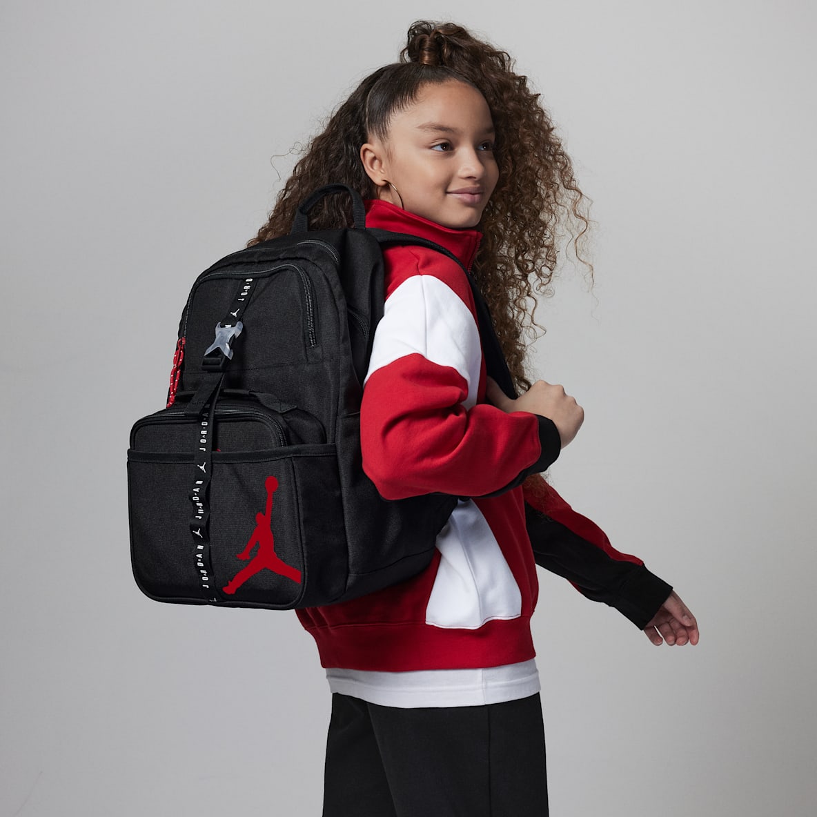 Air Jordan Lunch Backpack Air Jordan Lunch Backpack Big Kids' Backpack (18L) and Lunch Bag (3L)