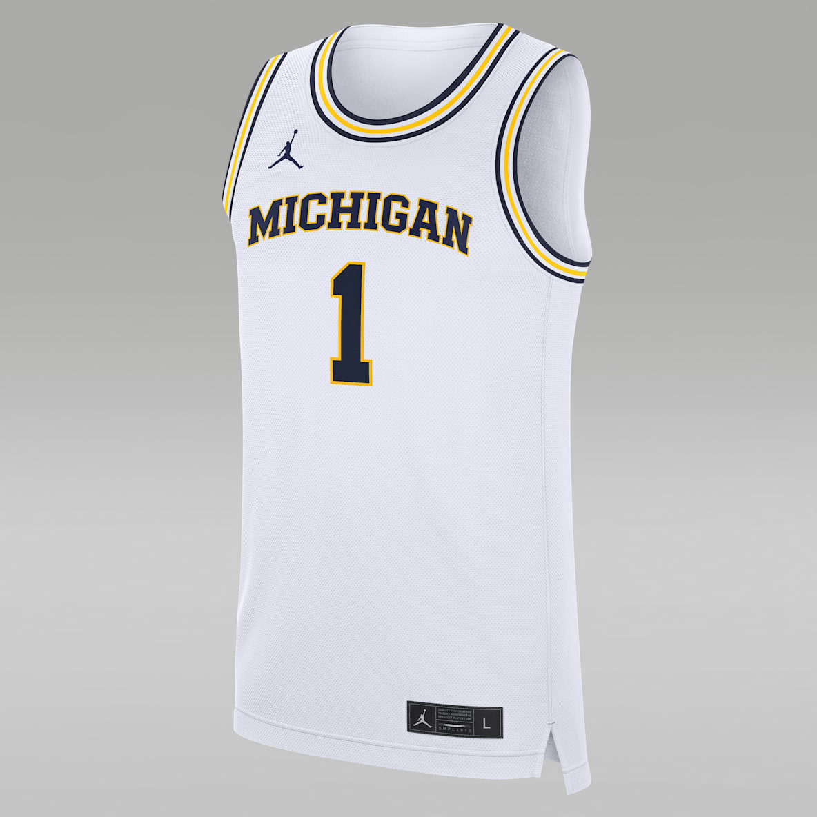 Michigan Wolverines Replica Michigan Wolverines Replica Men's Jordan Brand College Basketball Jersey
