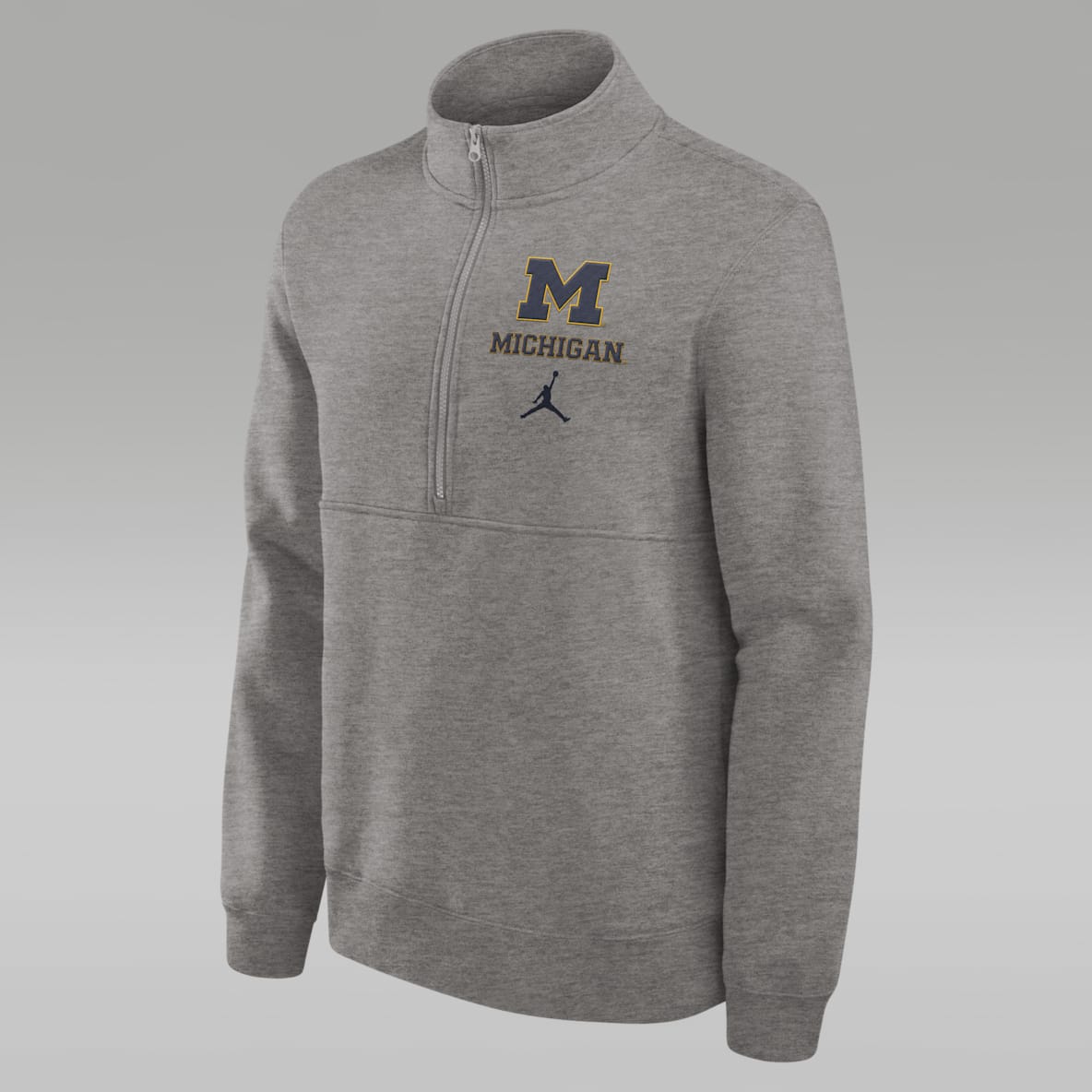 Michigan Wolverines Primetime Club Michigan Wolverines Primetime Club Men's Jordan College 1/2-Zip Crew