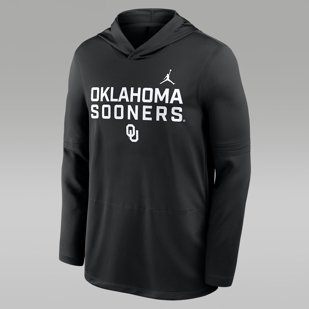 Oklahoma Sideline Oklahoma Sideline Men's Jordan Brand Dri-FIT College Long-Sleeve Hooded Top