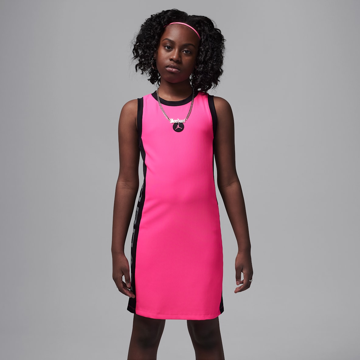 Jordan Jordan Big Kids' "She Takes Flight" Ribbed Dress