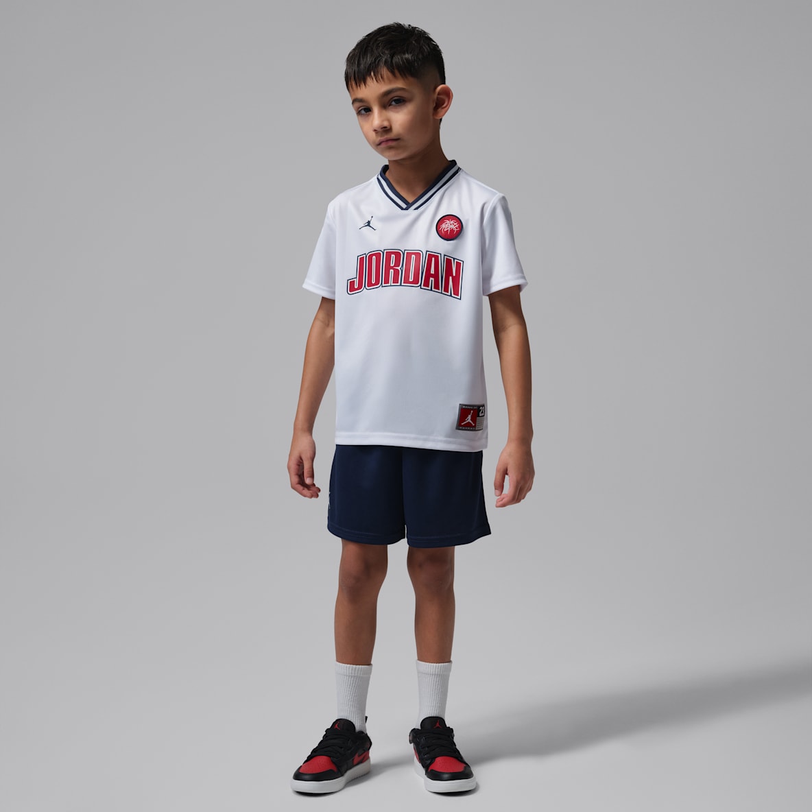 Jordan Little Kids' Sport Jersey and Mesh Shorts Set
