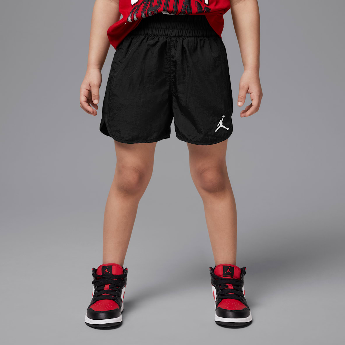 Jordan Shorts para jugar de tejido Woven High Flying para niños talla pequeña