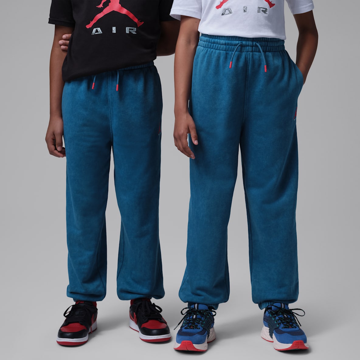Jordan Pants Acid Wash de French Terry para niños talla grande
