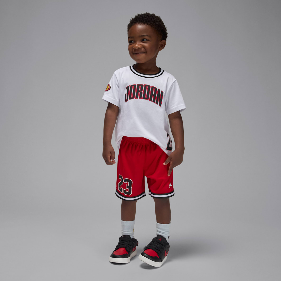 Jordan Jordan Conjunto de 2 piezas de shorts de malla Playoff infantil
