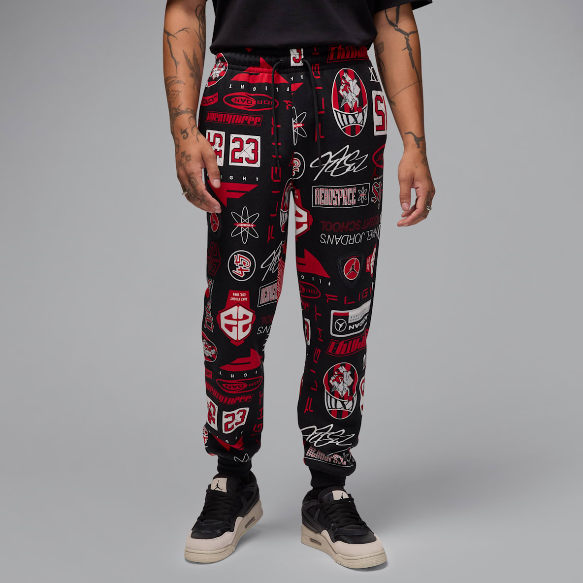 Jordan Essentials Jordan Essentials Pants estampados de tejido Fleece para hombre