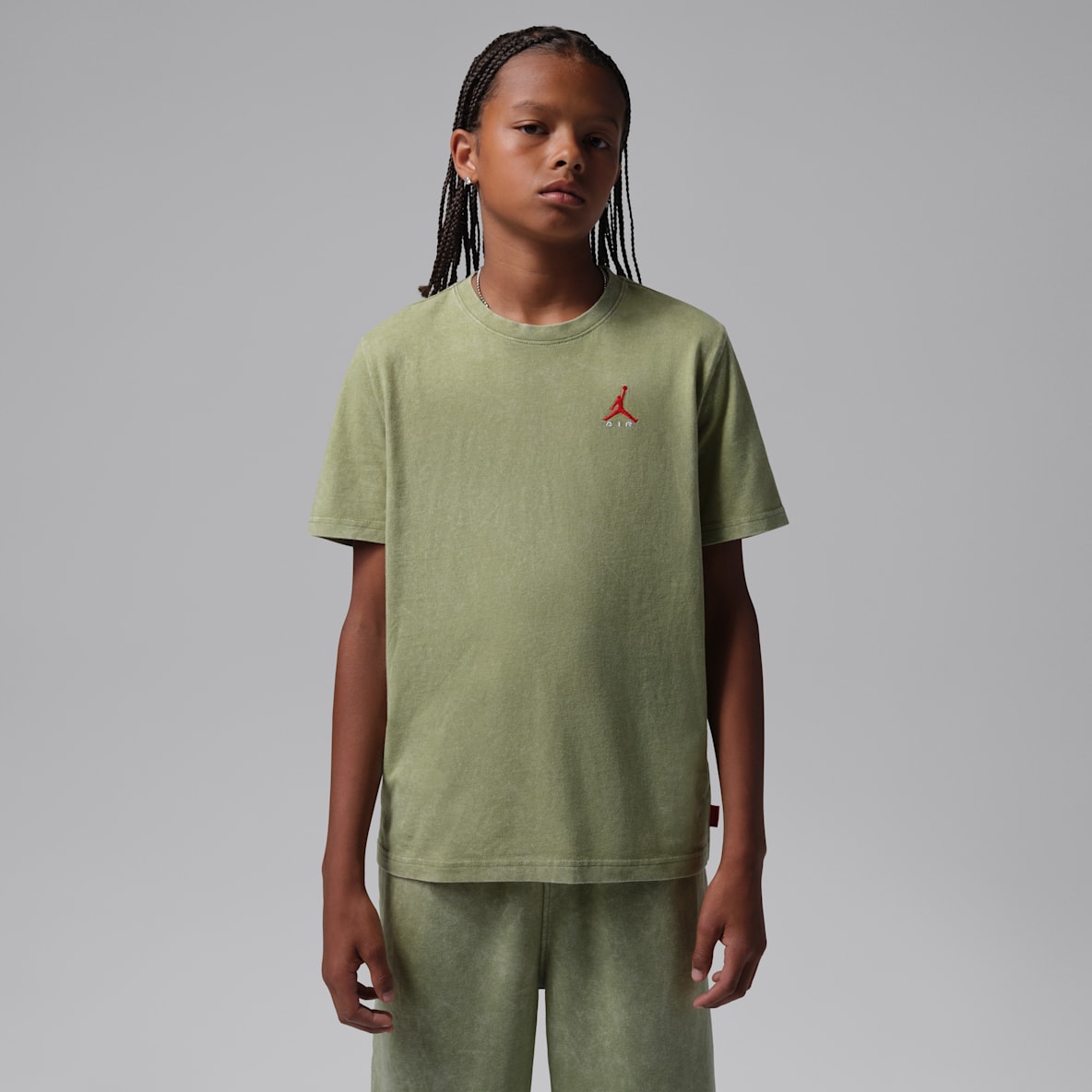 Jordan Big Kids' Acid Wash T-Shirt