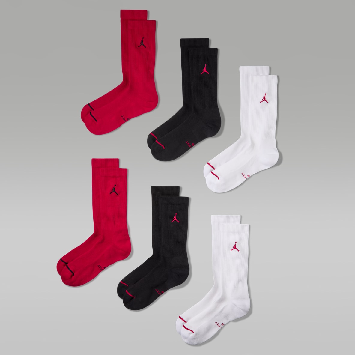 Jordan Everyday Elevated Calcetas (6 pares)