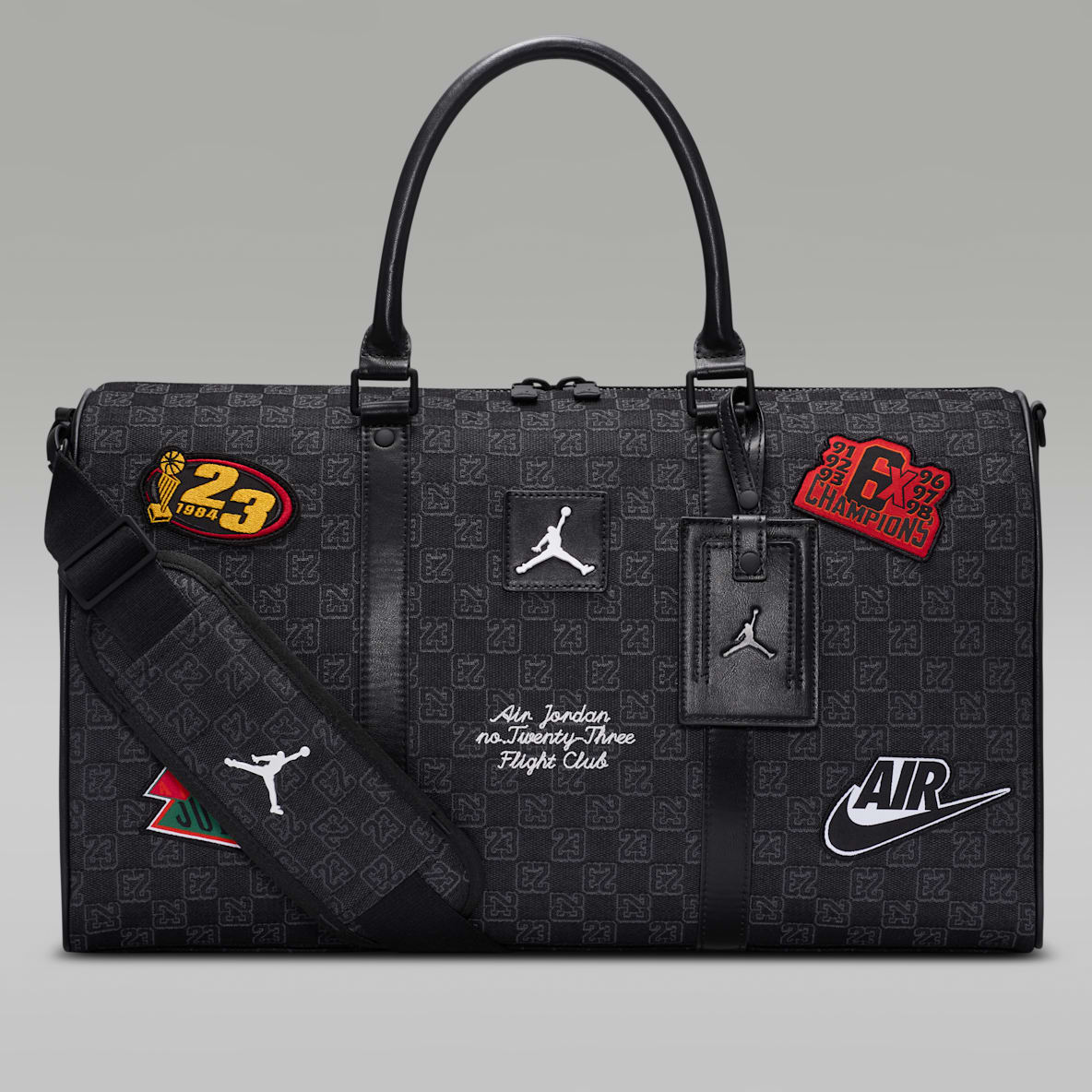 Jordan Maleta duffel con monograma (25 L)