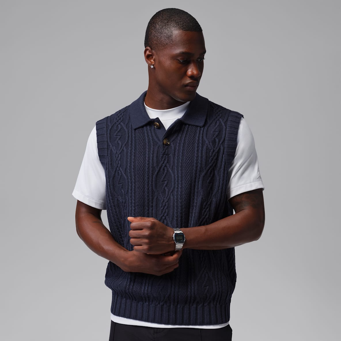 Jordan Sport Men's Golf Sleeveless Jumper