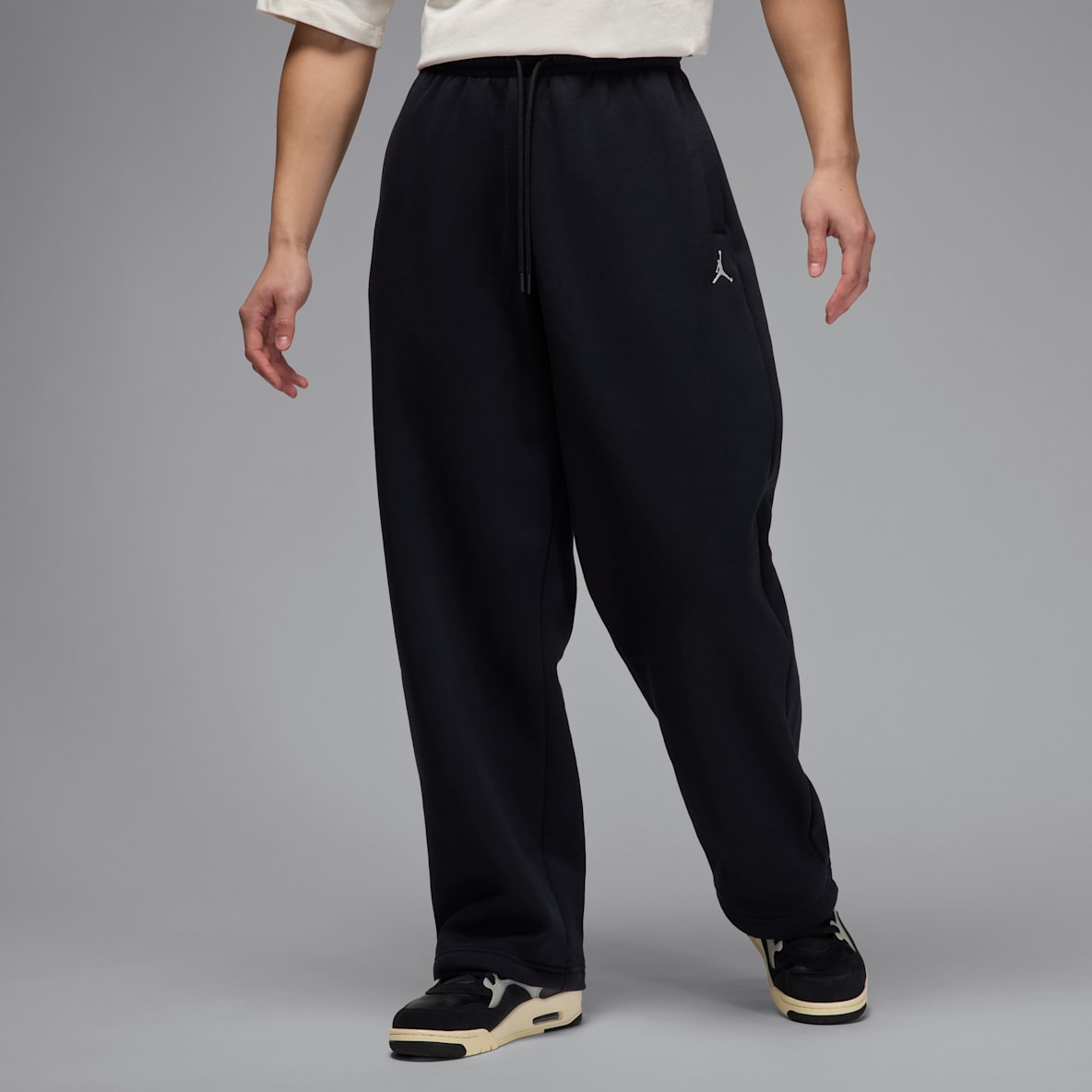 Jordan Brooklyn Fleece Jordan Brooklyn Fleece Men's Oversized Open-Hem Trousers
