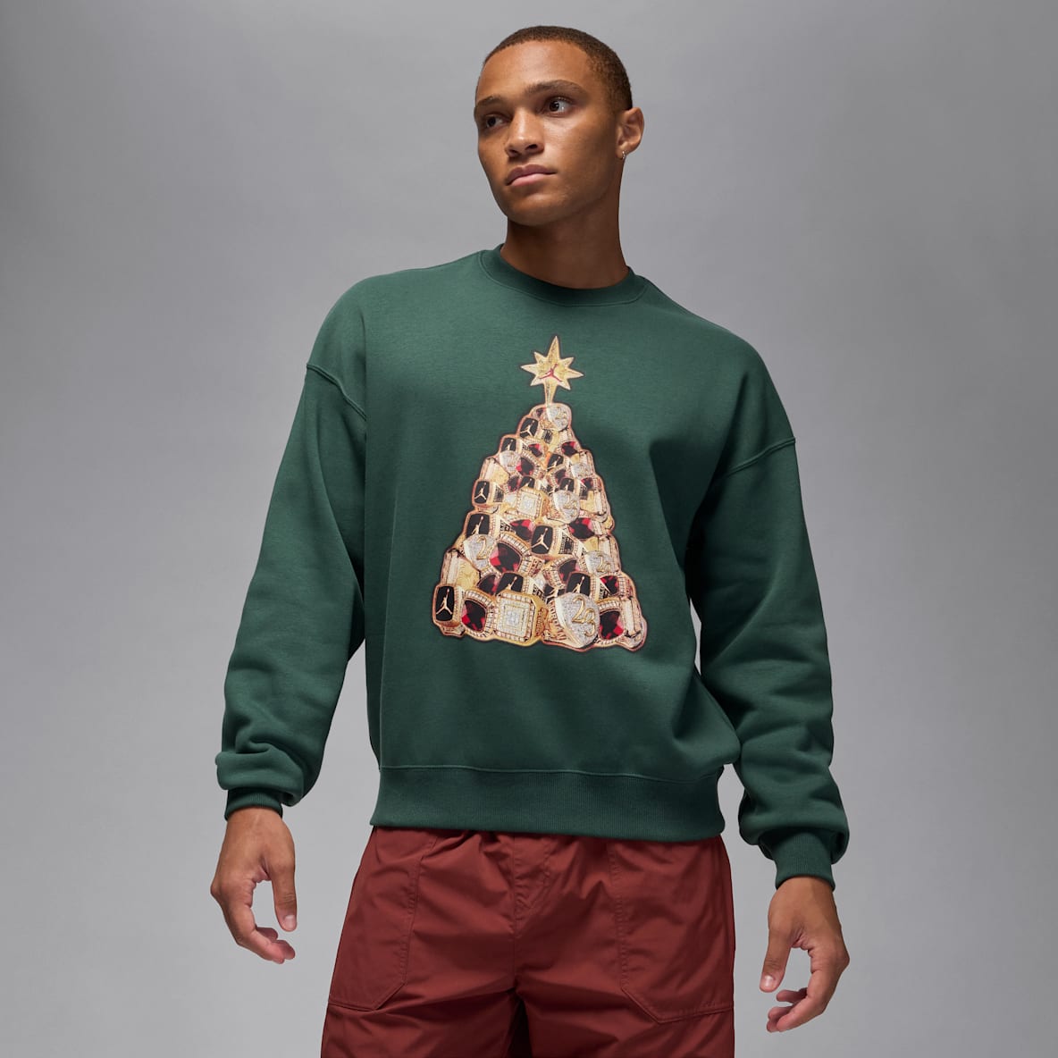 Jordan Brooklyn Fleece Jordan Brooklyn Fleece Men's Crew-neck Sweatshirt