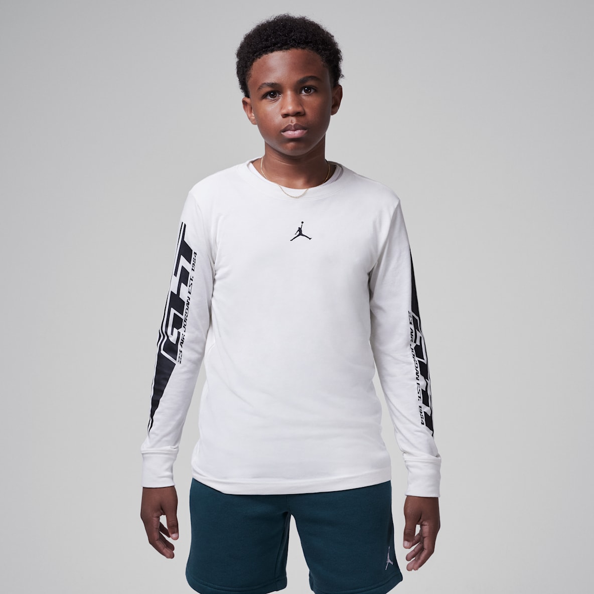 ジョーダン ジョーダン ジュニア MVP フライト ロングスリーブ Tシャツ