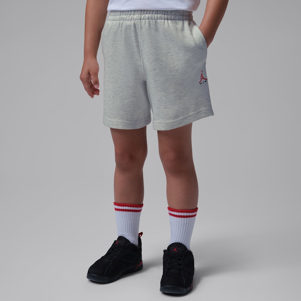 Jordan Shorts de French Terry para niños talla pequeña Brooklyn