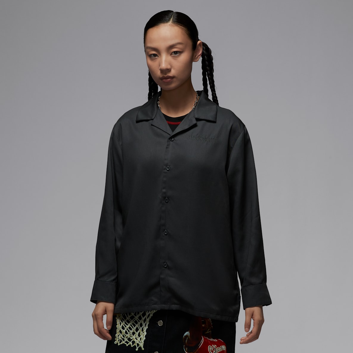 Air Jordan Air Jordan Women's Long-Sleeve Woven Top