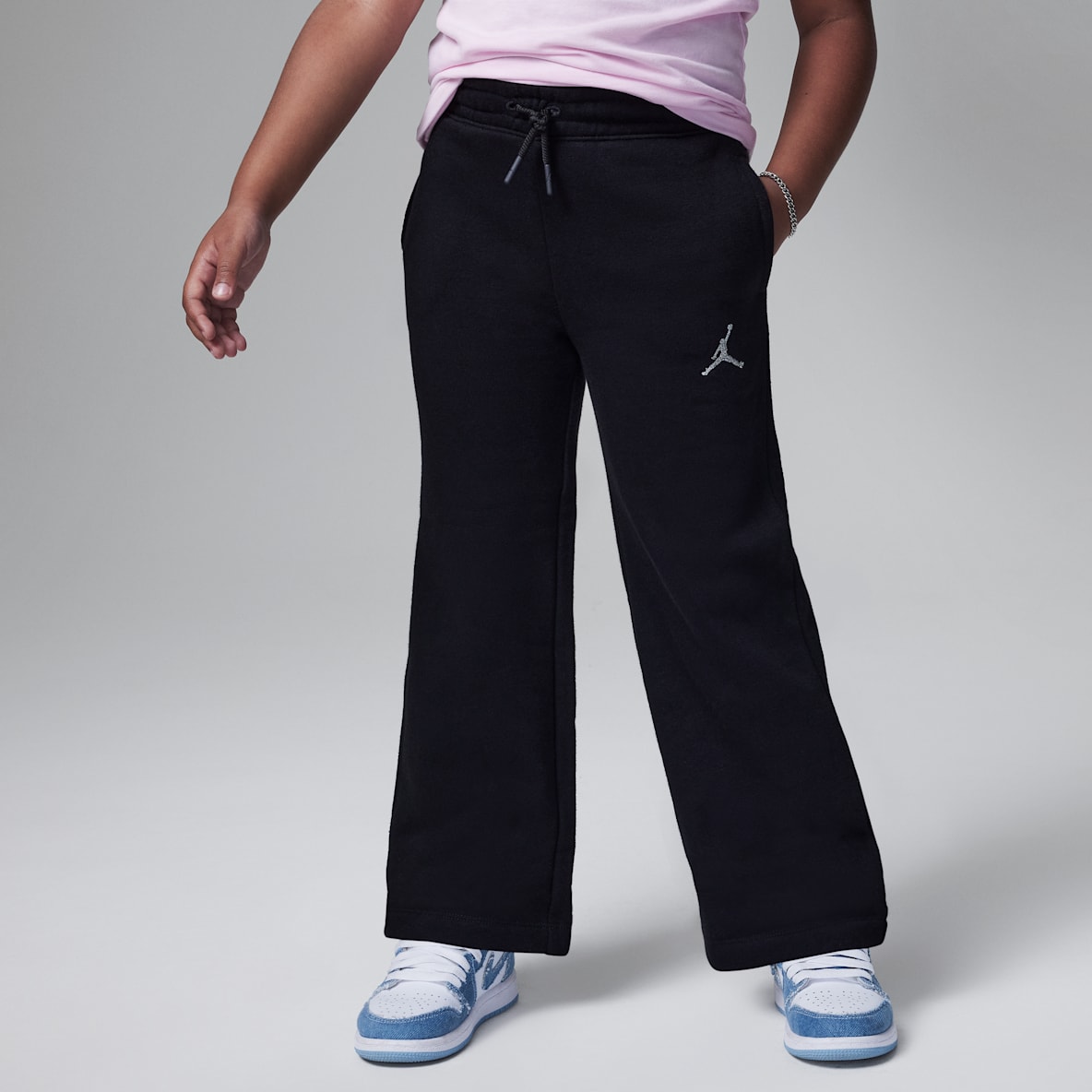 Jordan Icon Play Wide Leg Pants Jordan Icon Play Wide Leg Pants Little Kids Pants