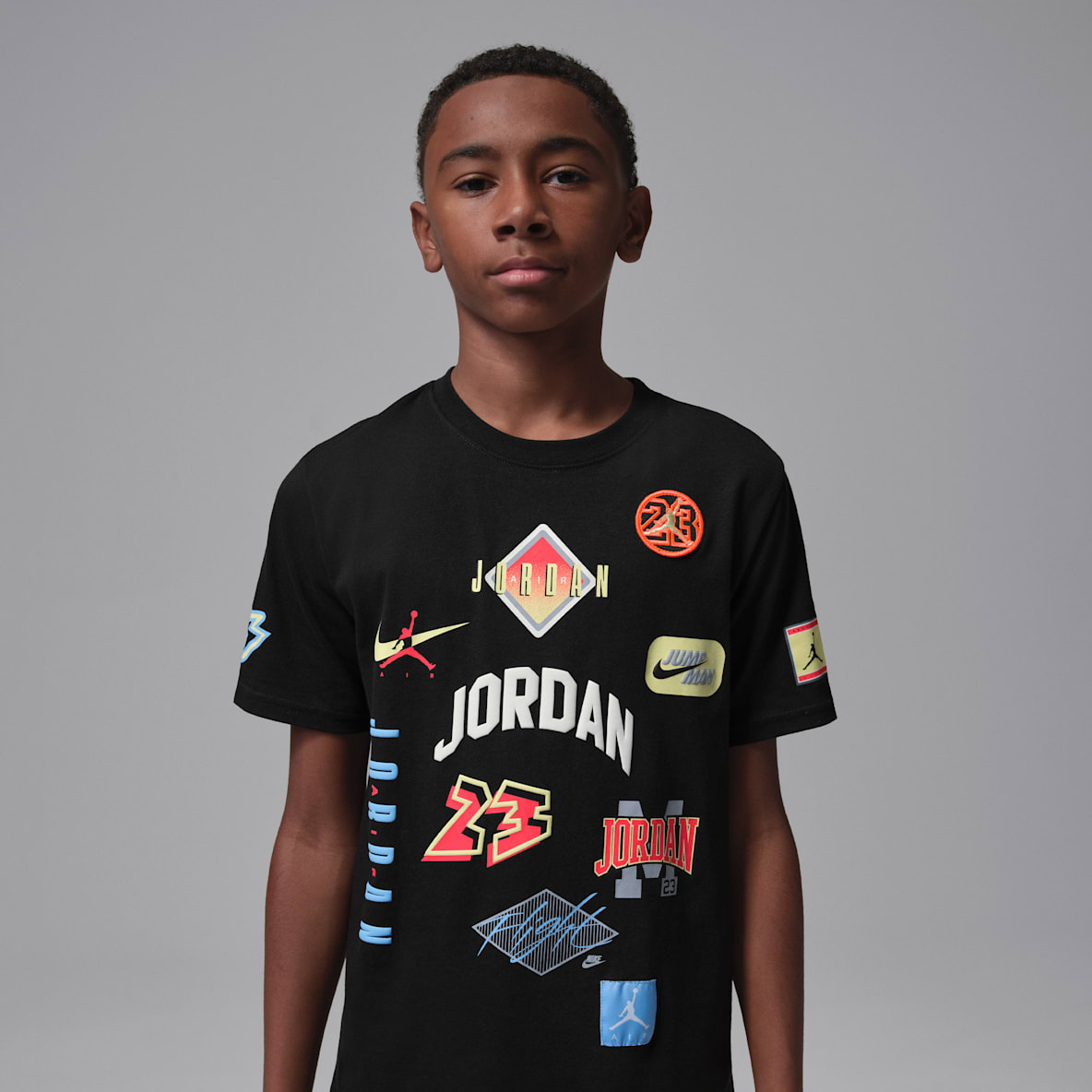 조던 주니어 다이너스티 패치 티셔츠