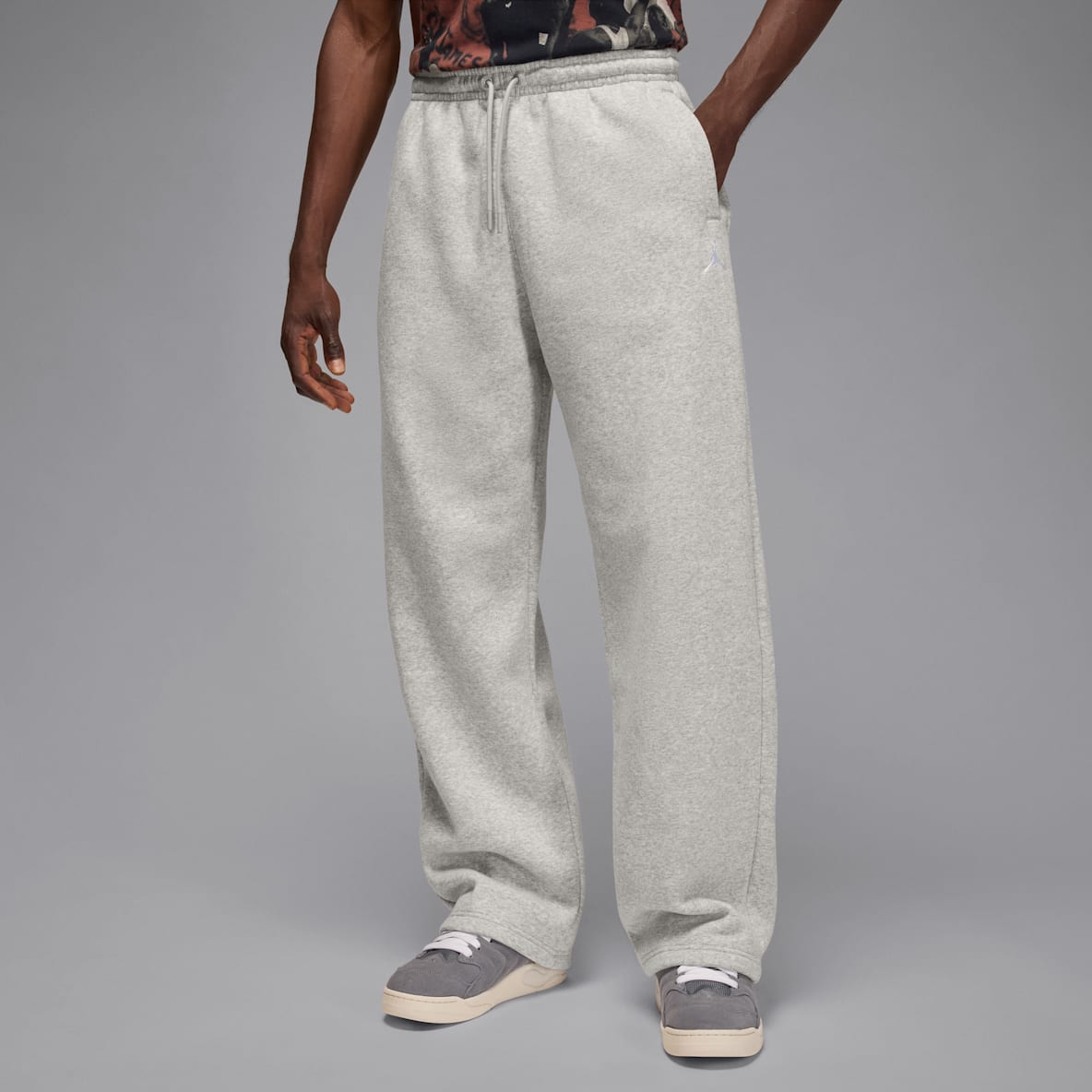 Jordan Brooklyn Fleece Jordan Brooklyn Fleece Men's Oversized Open-Hem Pants